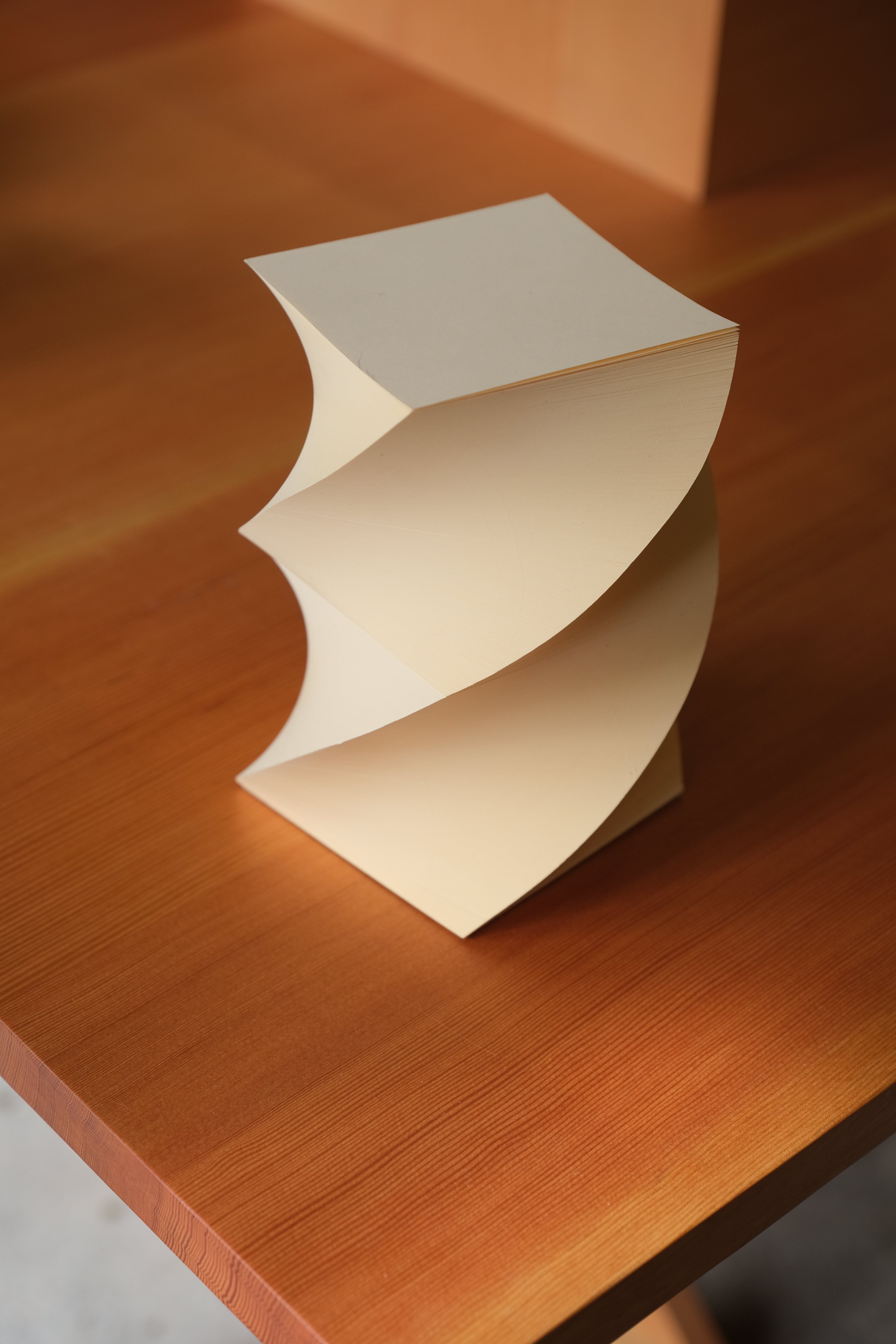 TALL SPIRAL PAD - Ecru
