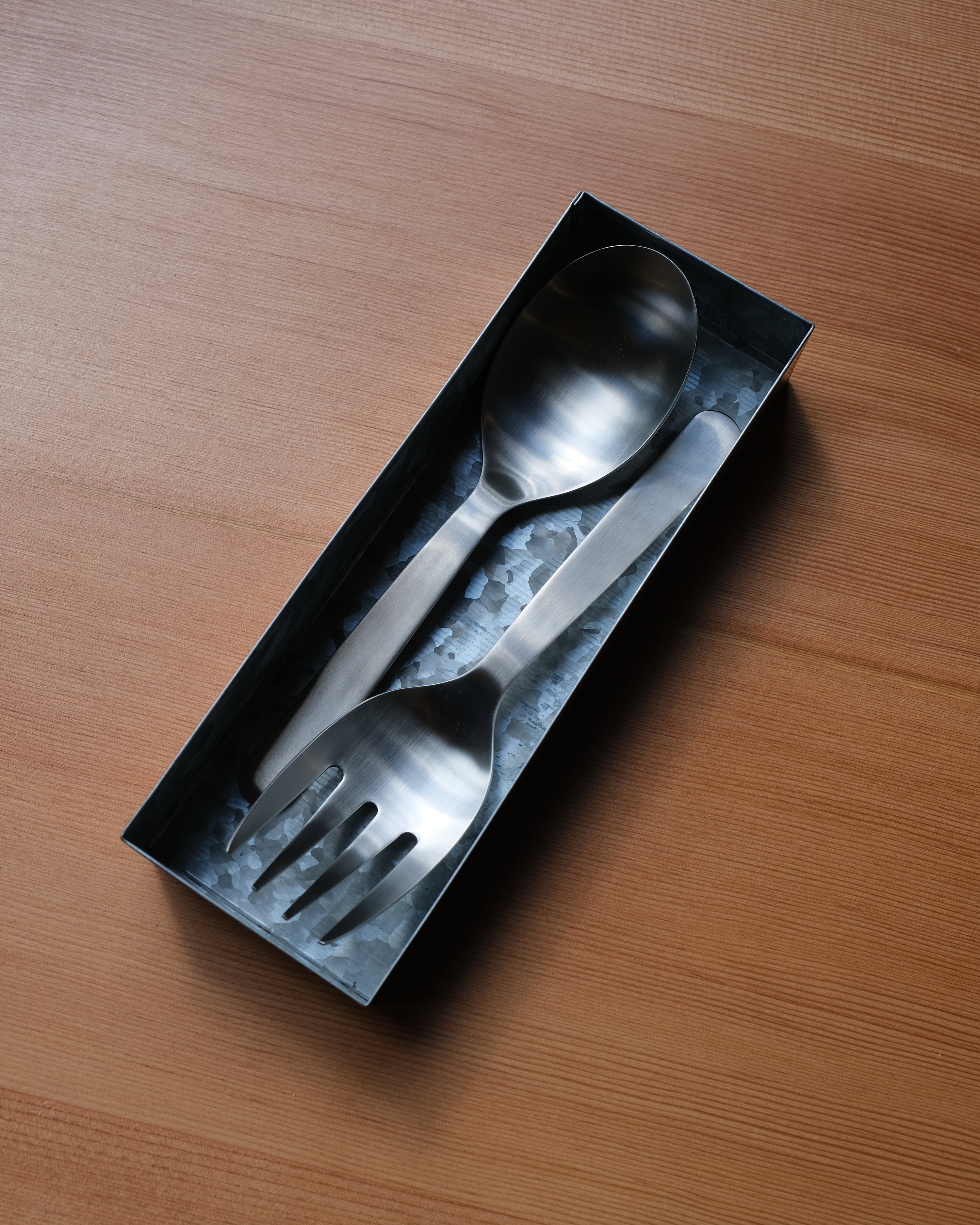 GALVANIZED CUTLERY BOX