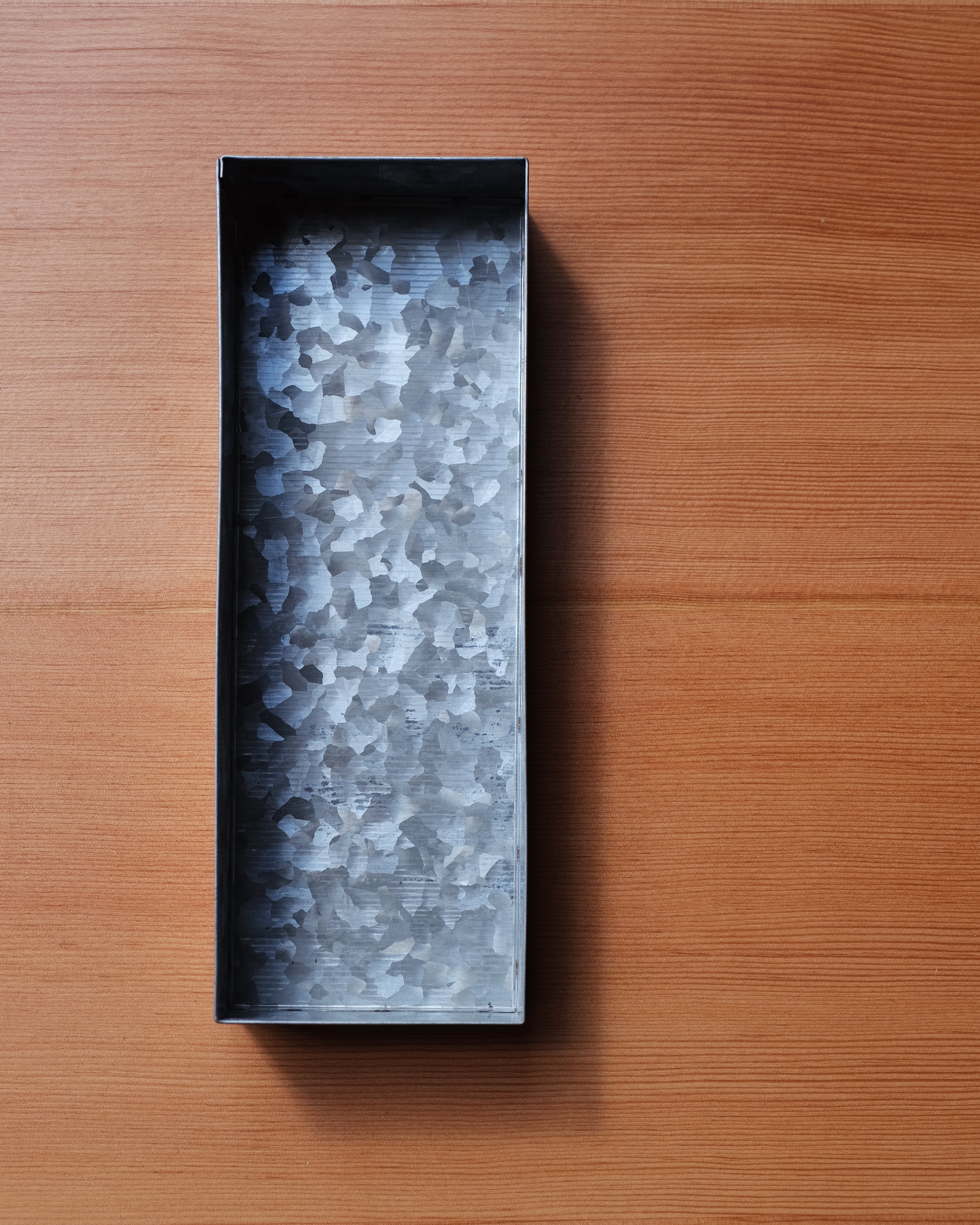 GALVANIZED CUTLERY BOX
