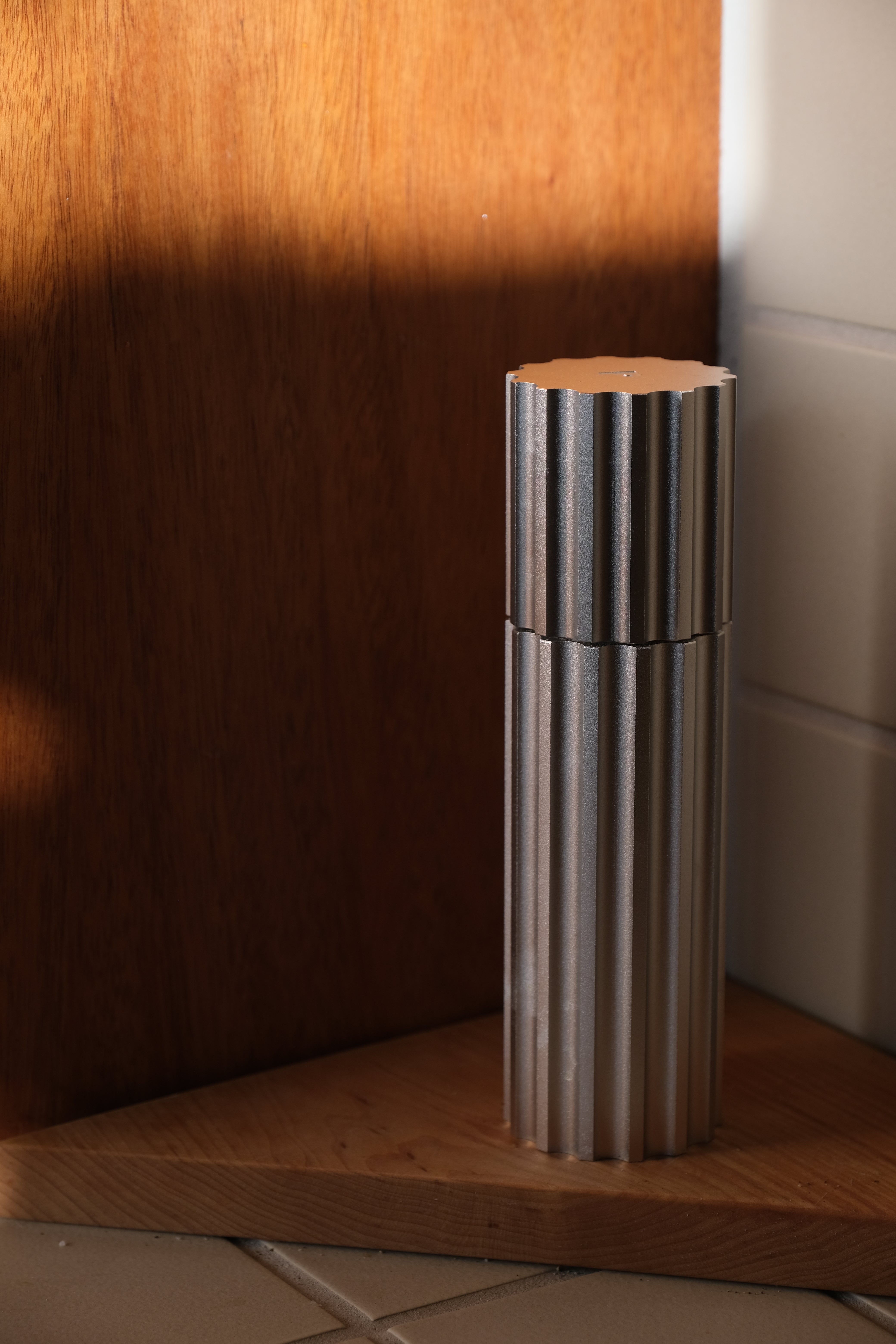ALUMINUM PEPPER MILL