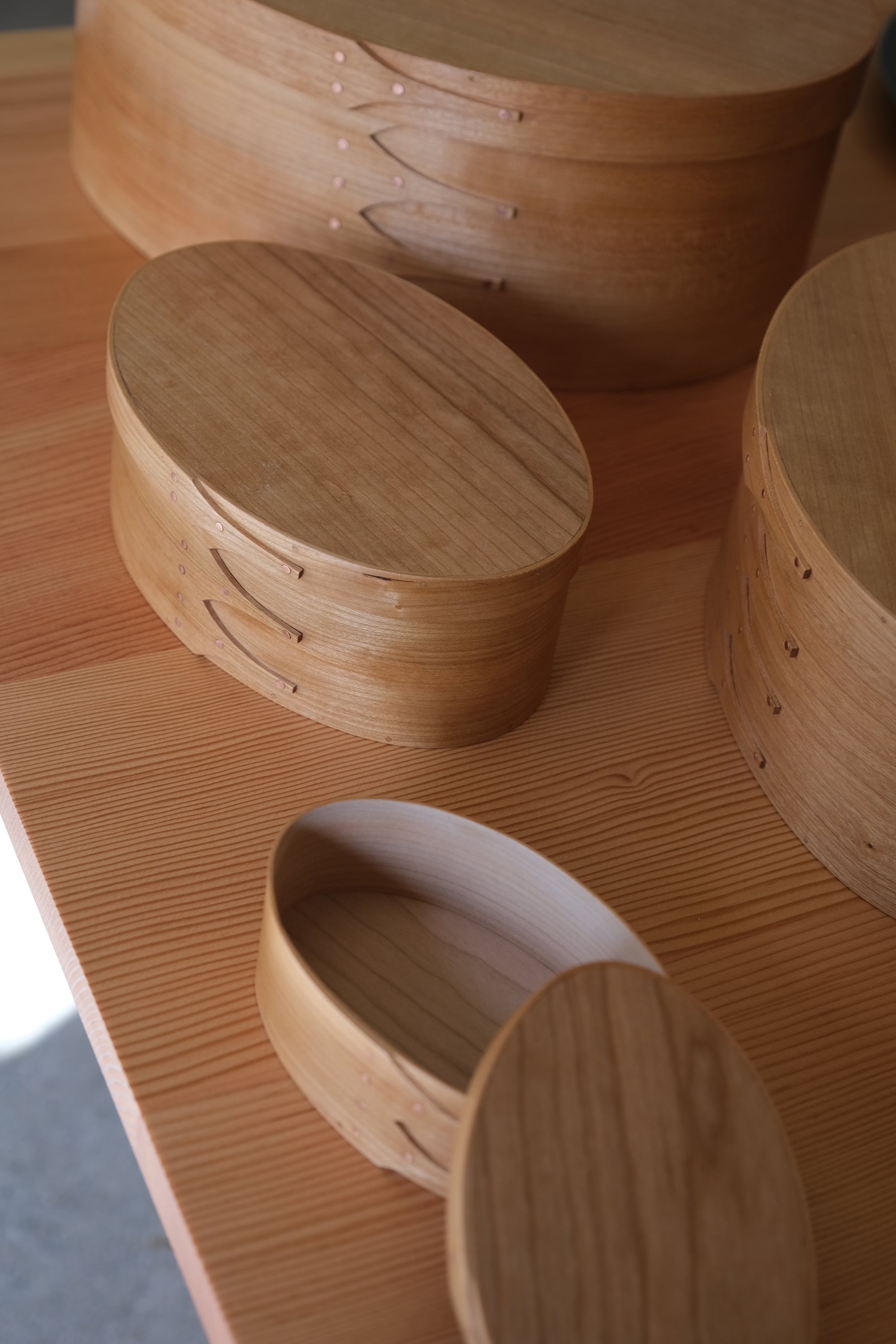 SHAKER BOXES - Natural Cherry