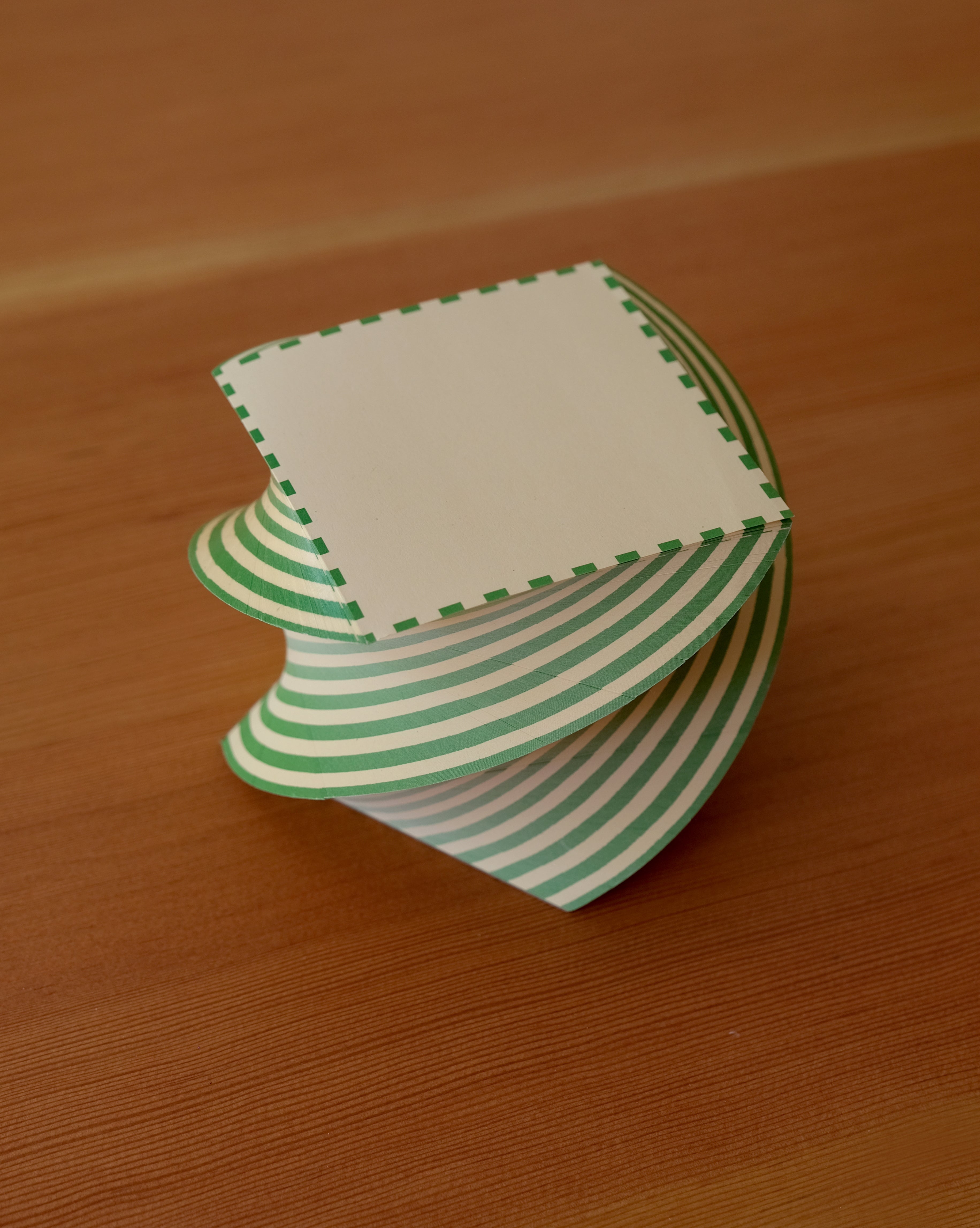 SPIRAL PAD - Green Dash