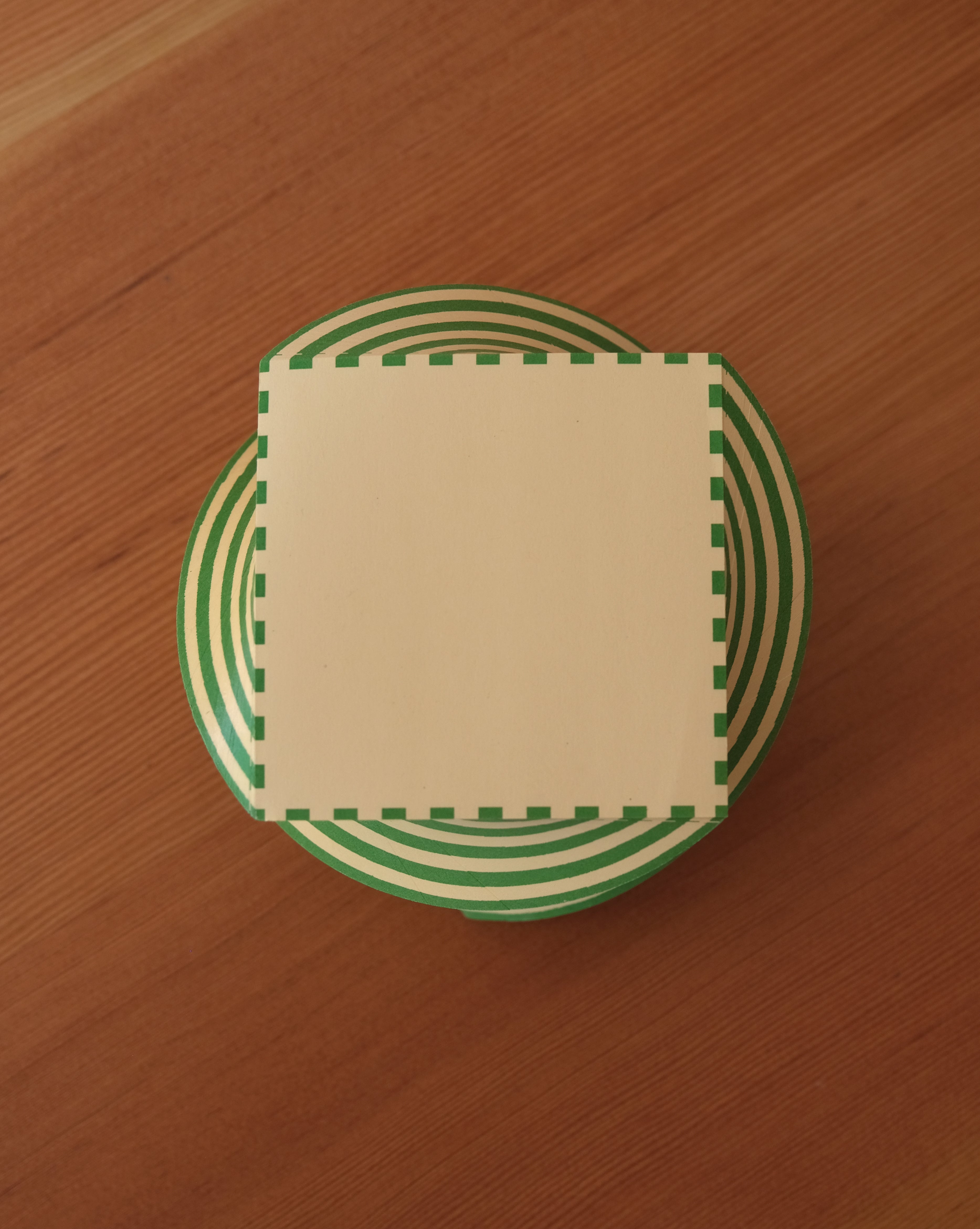 SPIRAL PAD - Green Dash