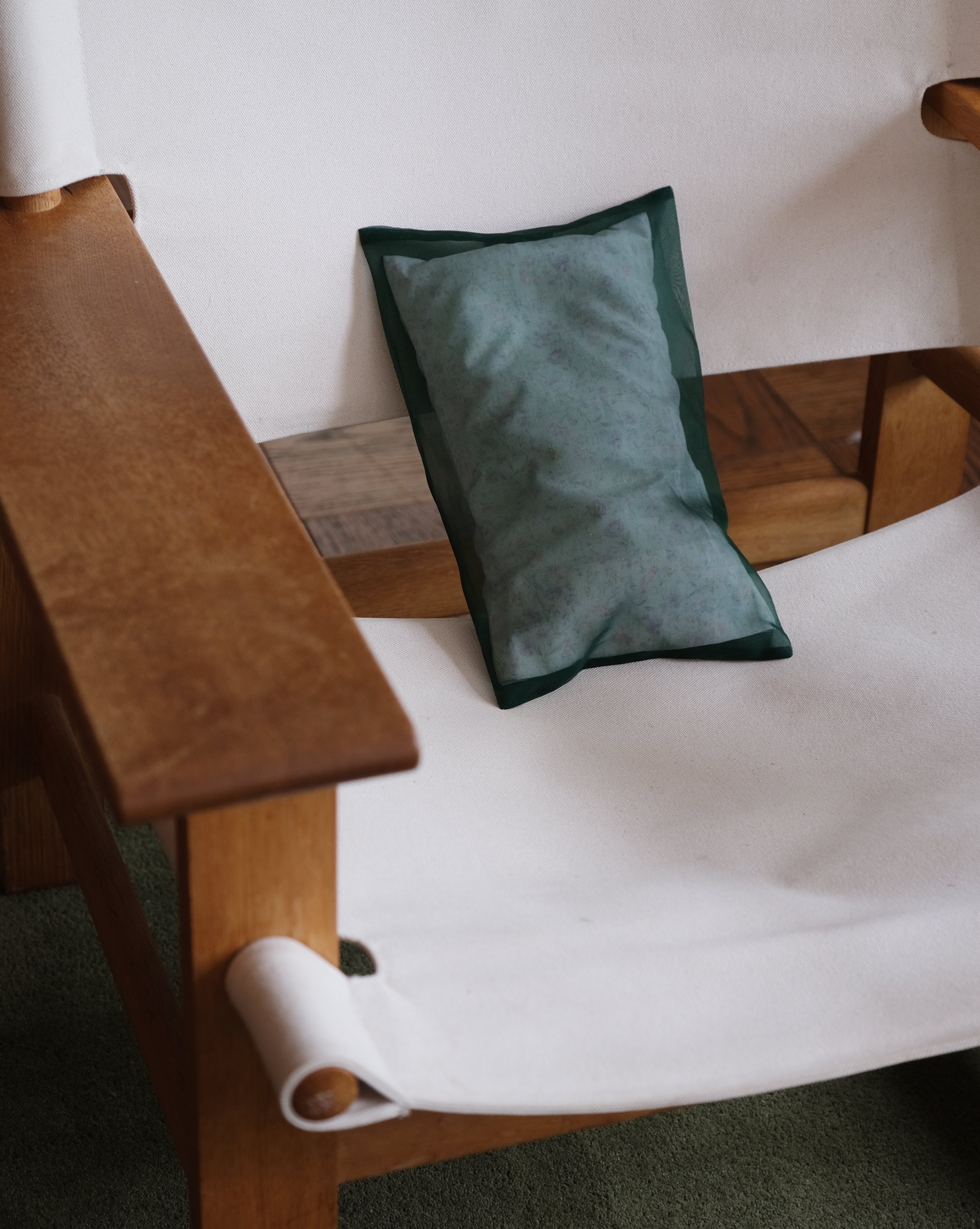 BUCKWHEAT LAVENDER PILLOW - Green