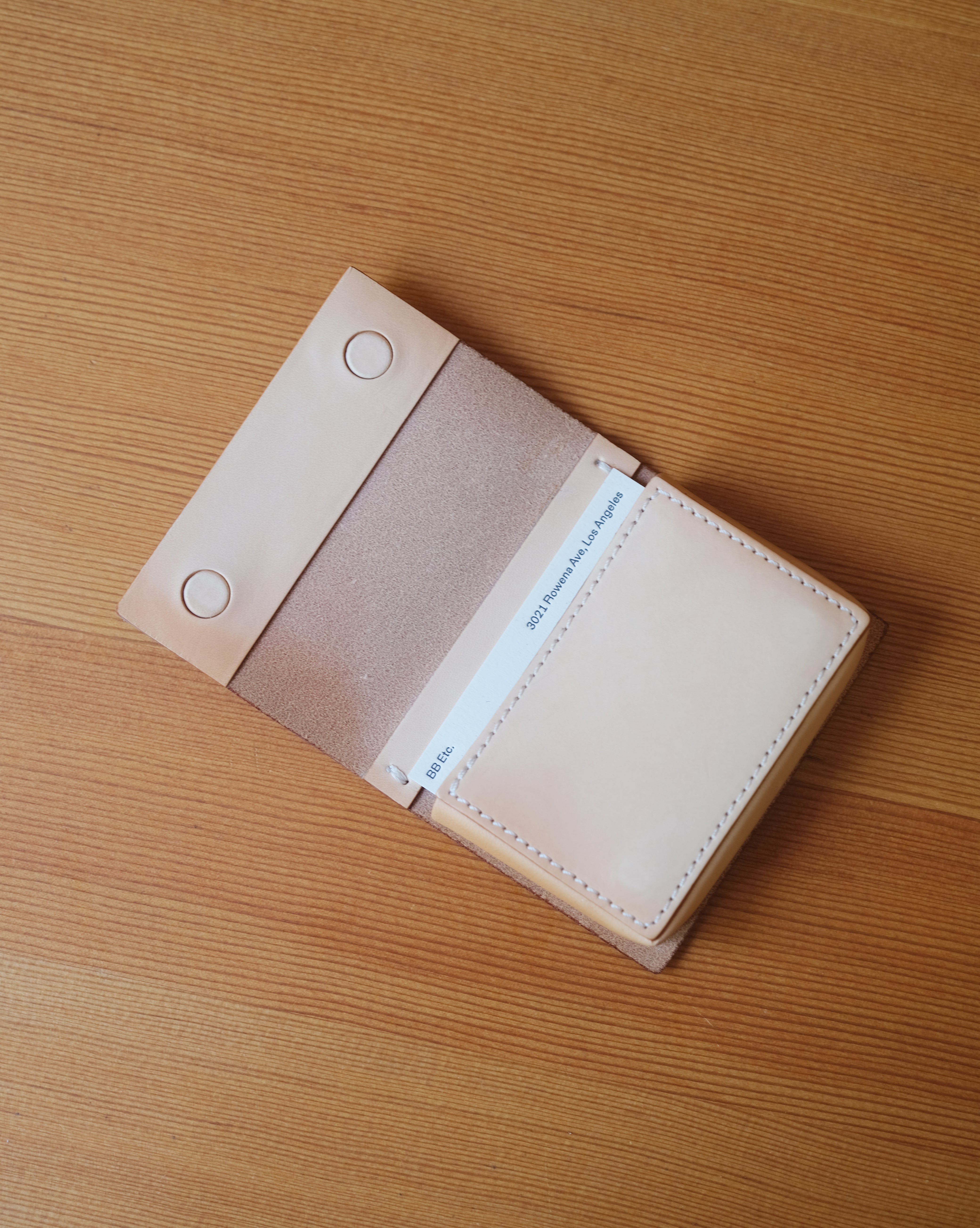 CARD BOX - Veg Tan