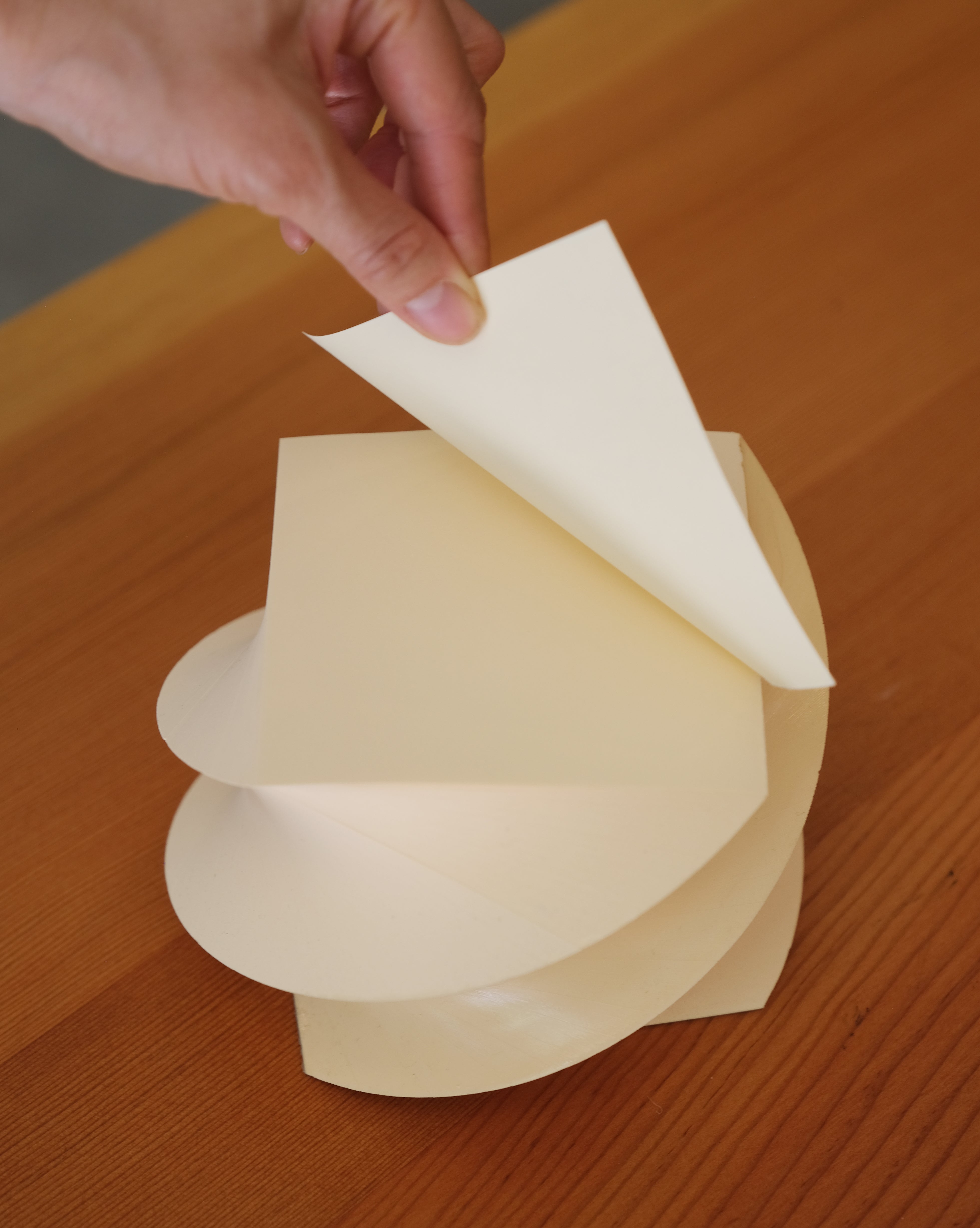 SPIRAL PAD - Ecru