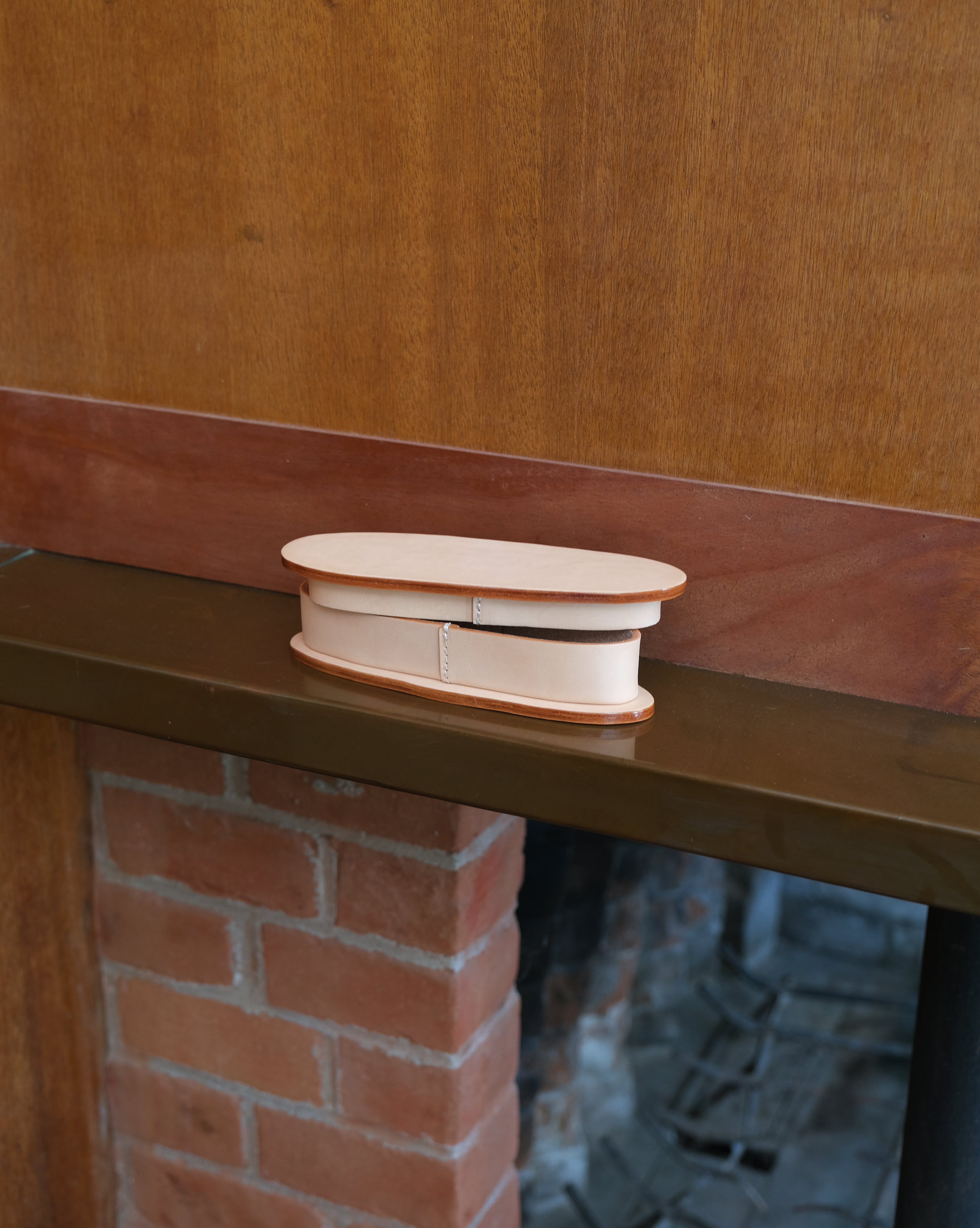 LEATHER INCENSE BOX