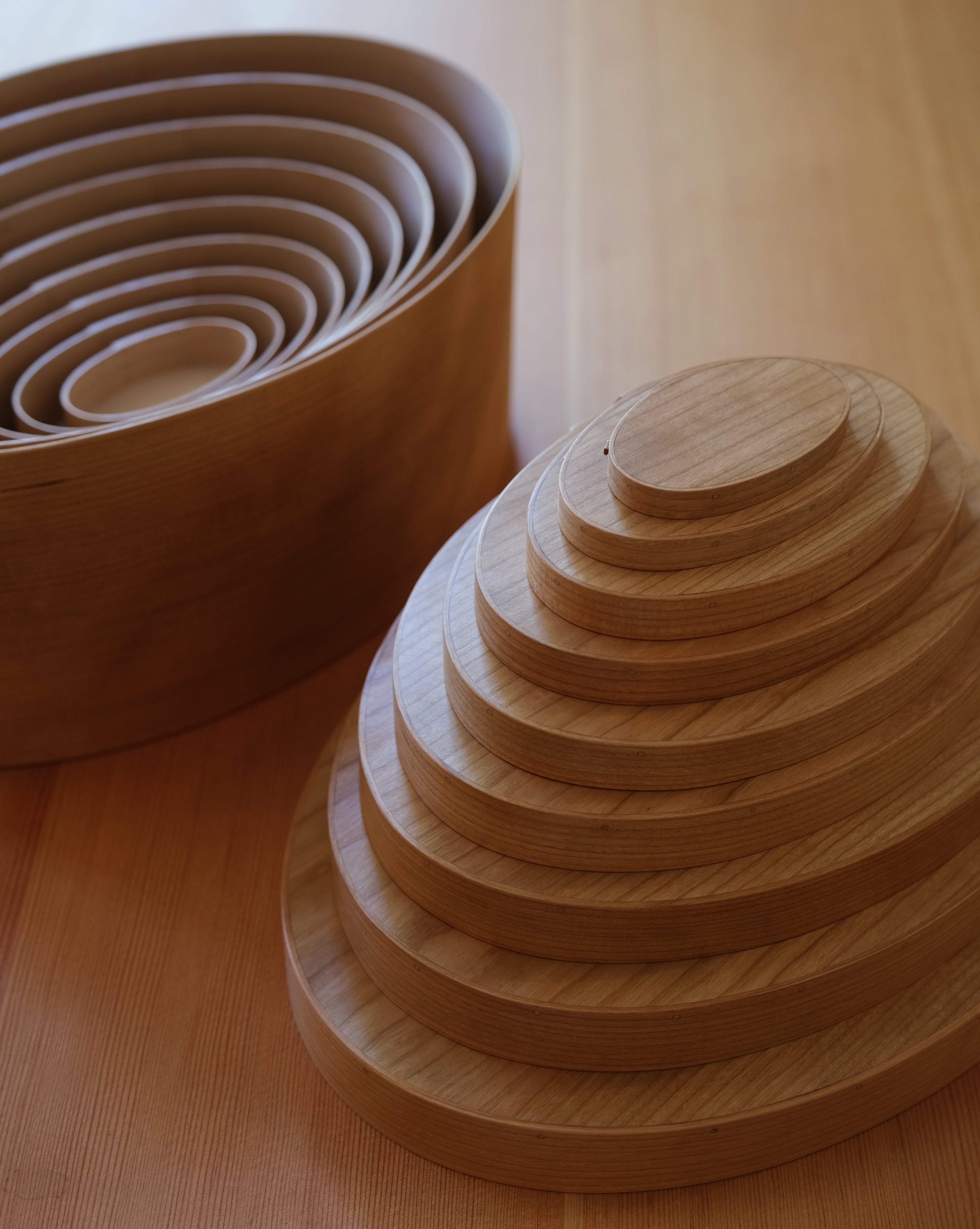 SHAKER BOXES - Natural Cherry