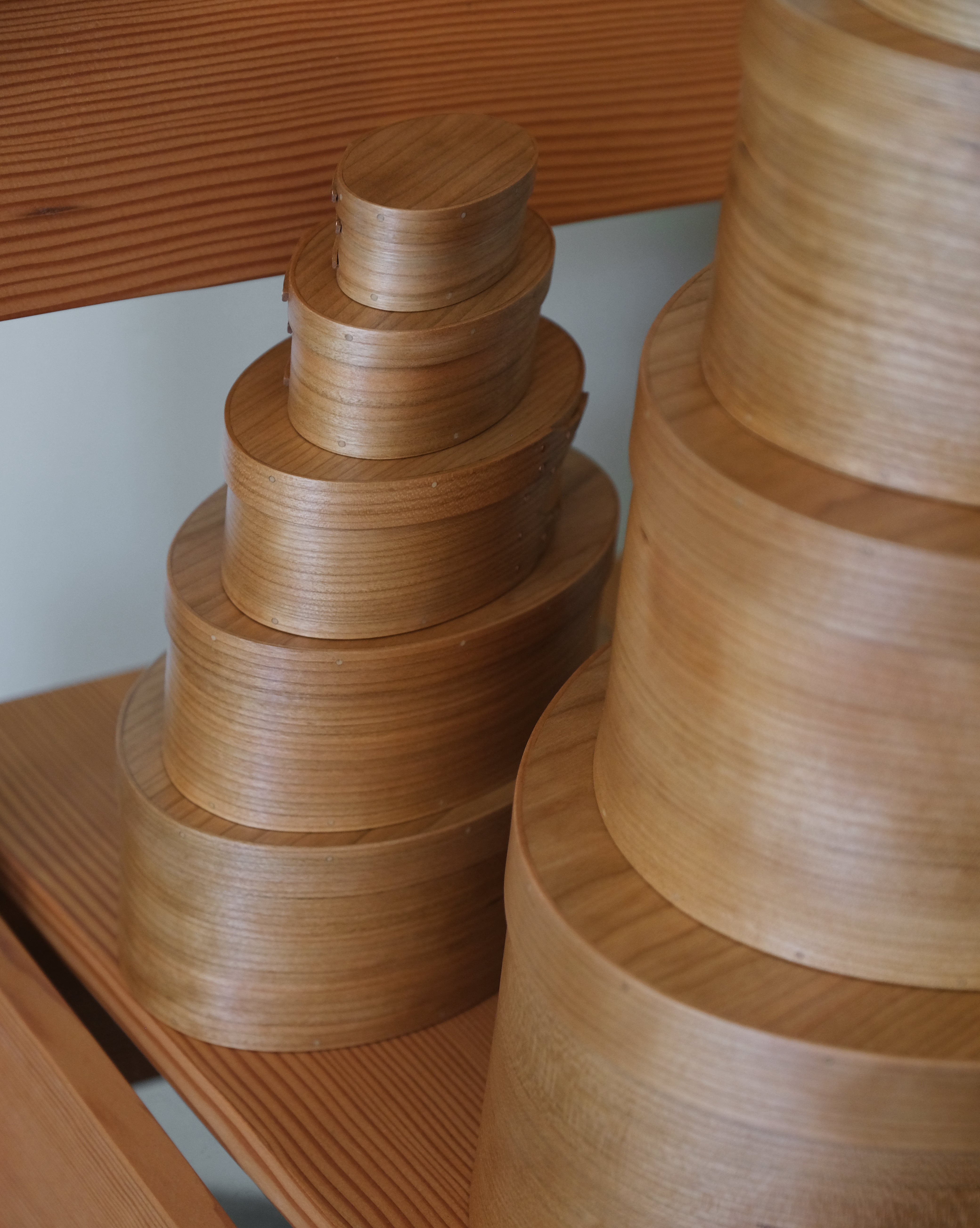 SHAKER BOXES - Natural Cherry