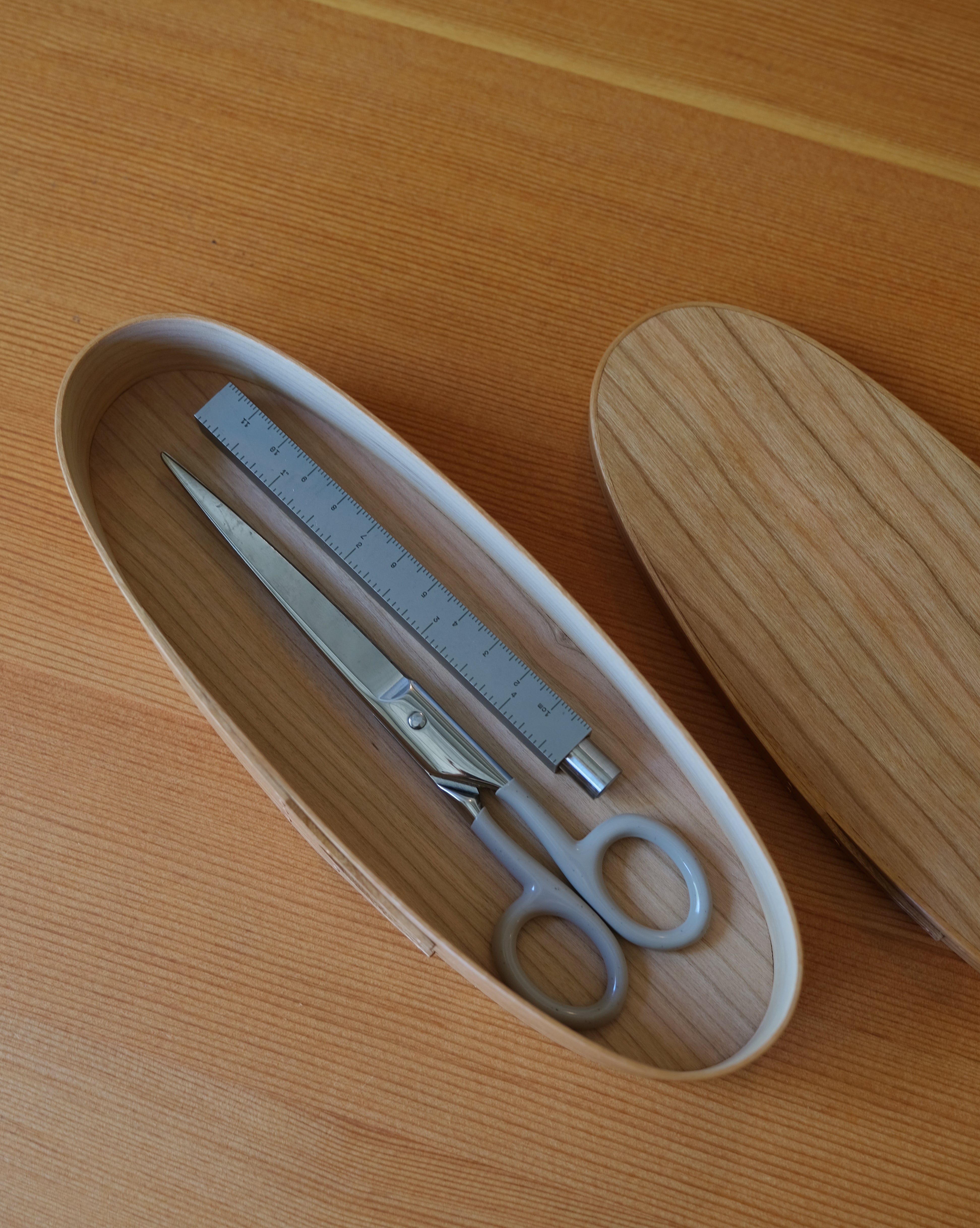 SHAKER PEN CASE - Natural Cherry