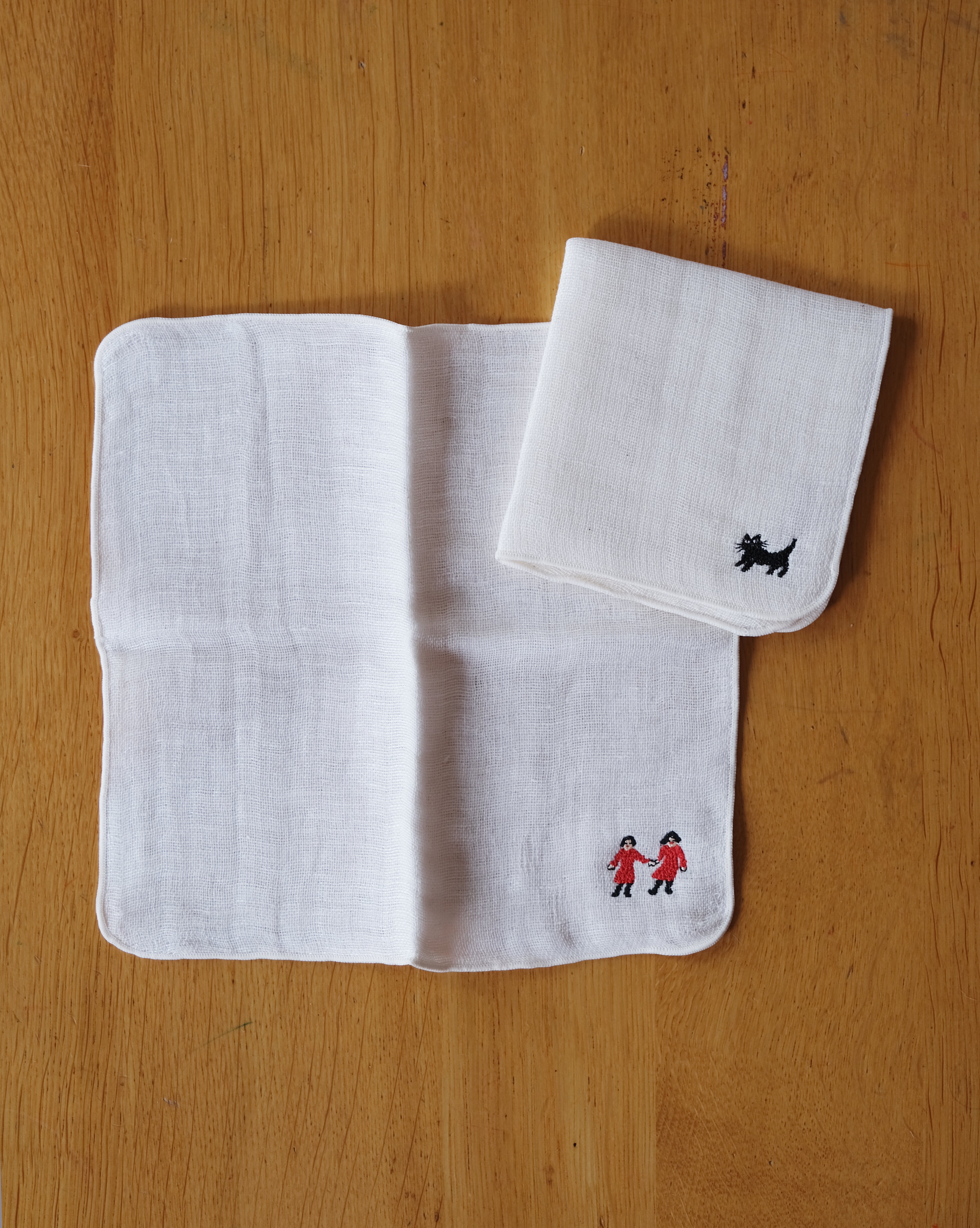 LINEN GAUZE HANDKERCHIEF