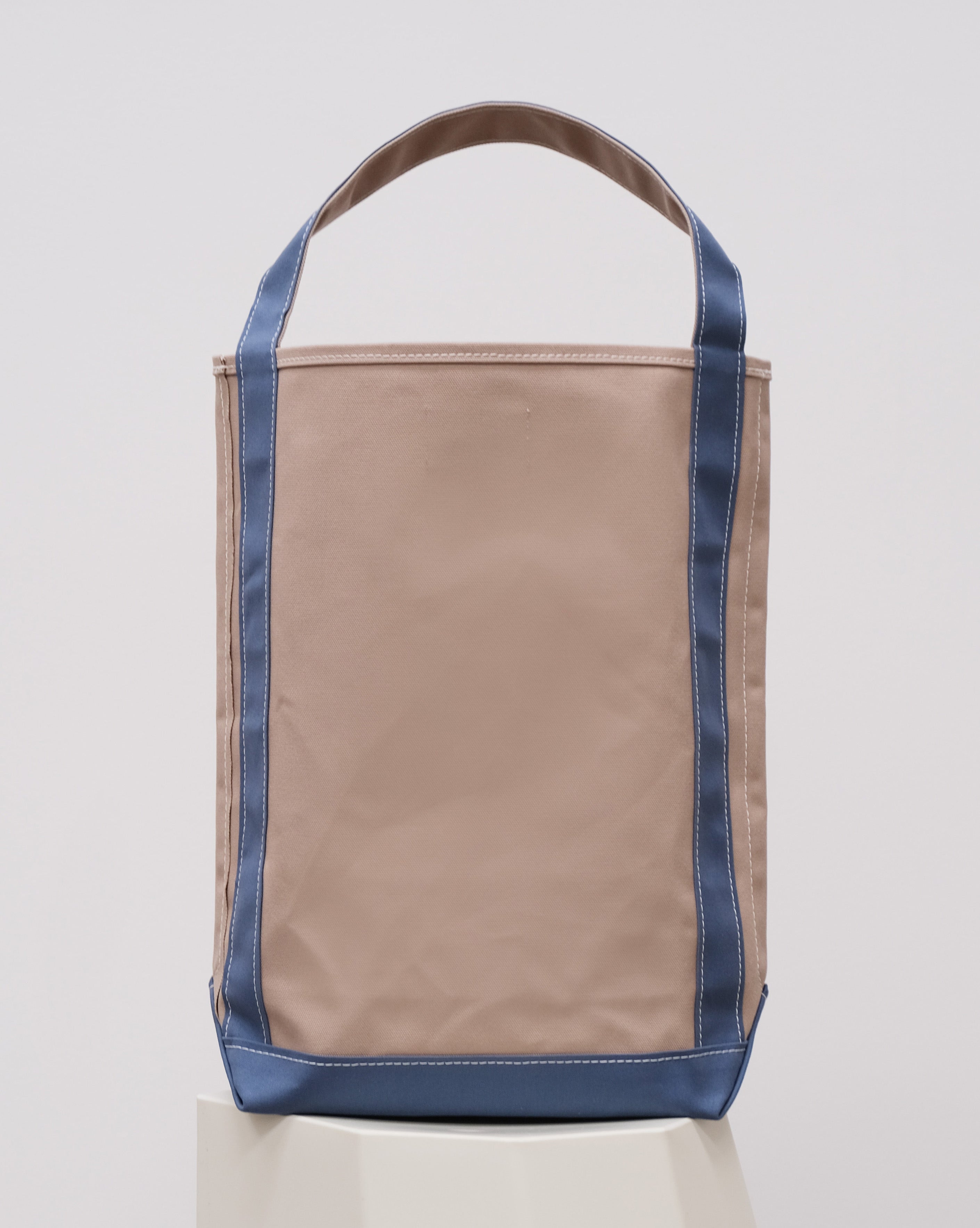 LARGE BAGUETTE TOTE - Grey/Slate Blue