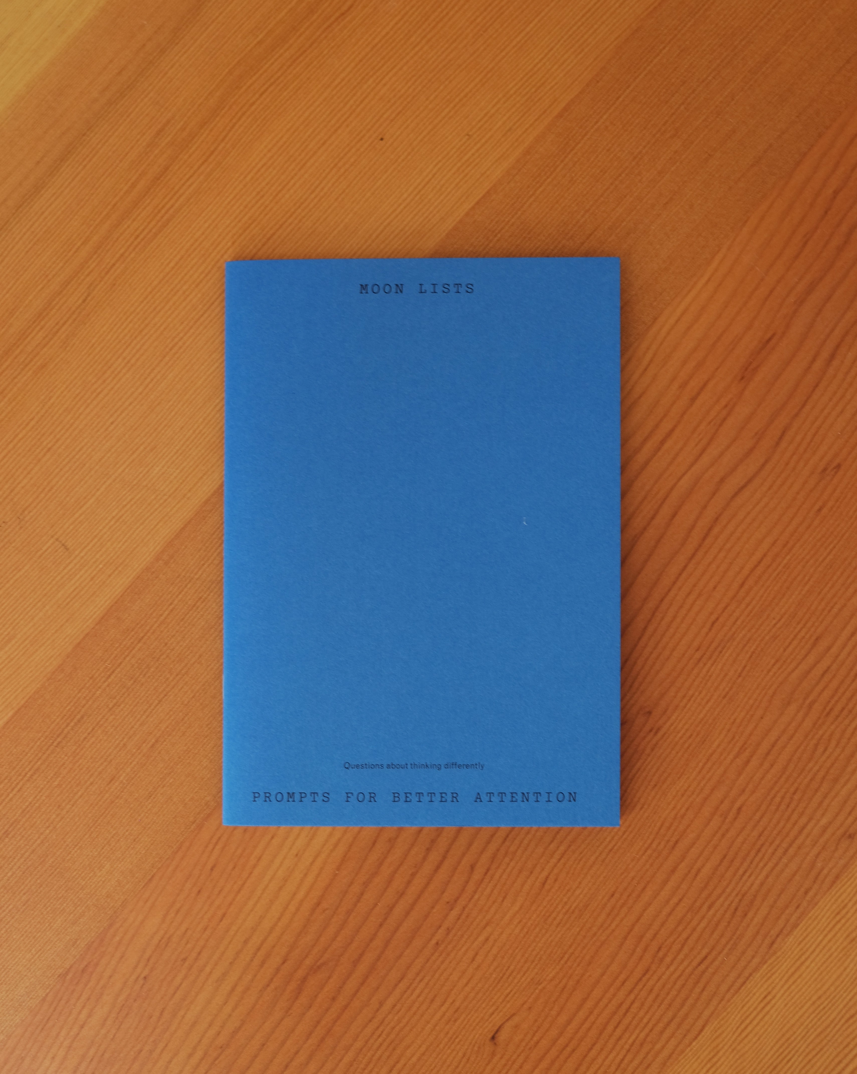 MOON LISTS — Prompts for Better Attention