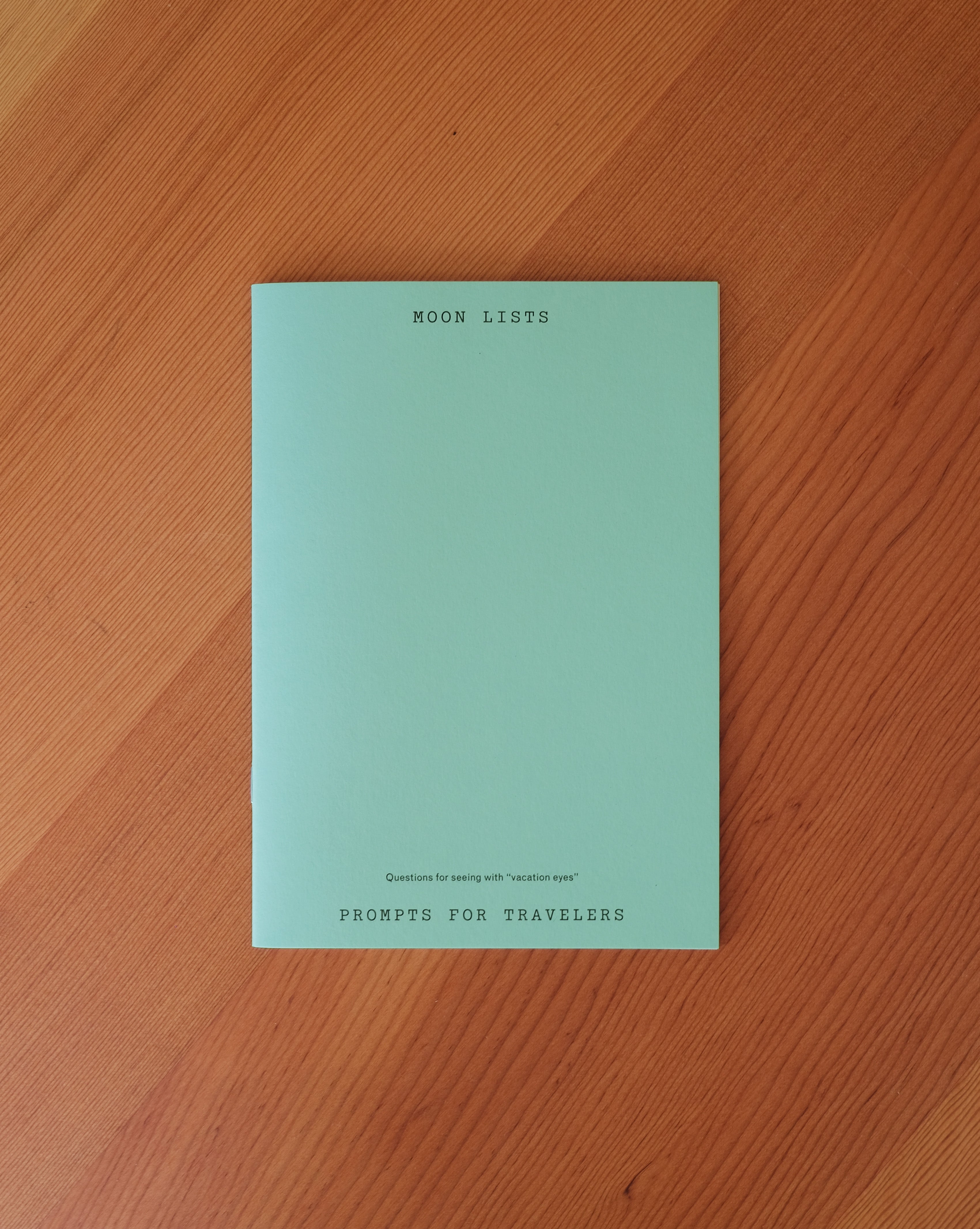 MOON LISTS — Prompts for Travelers