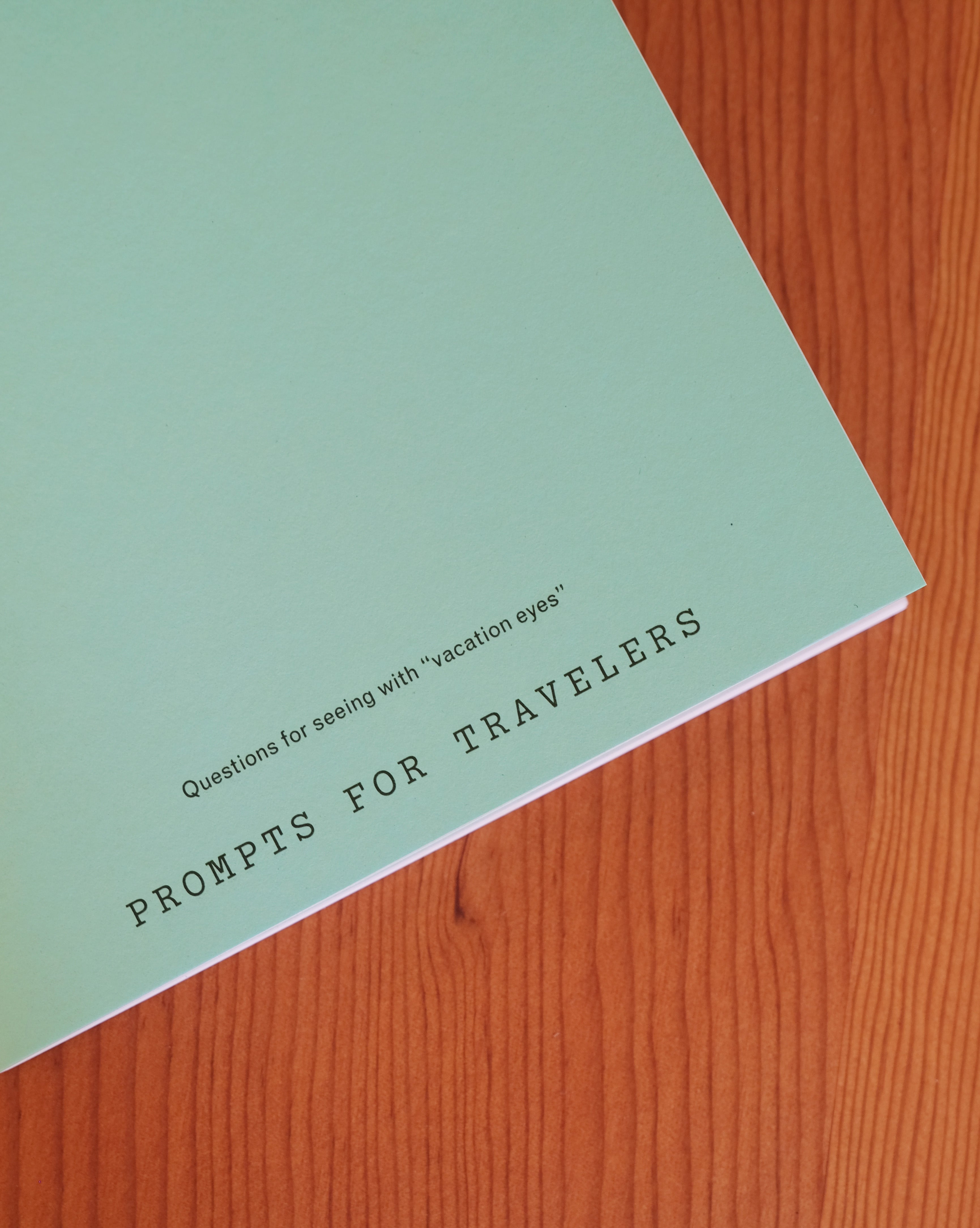 MOON LISTS — Prompts for Travelers