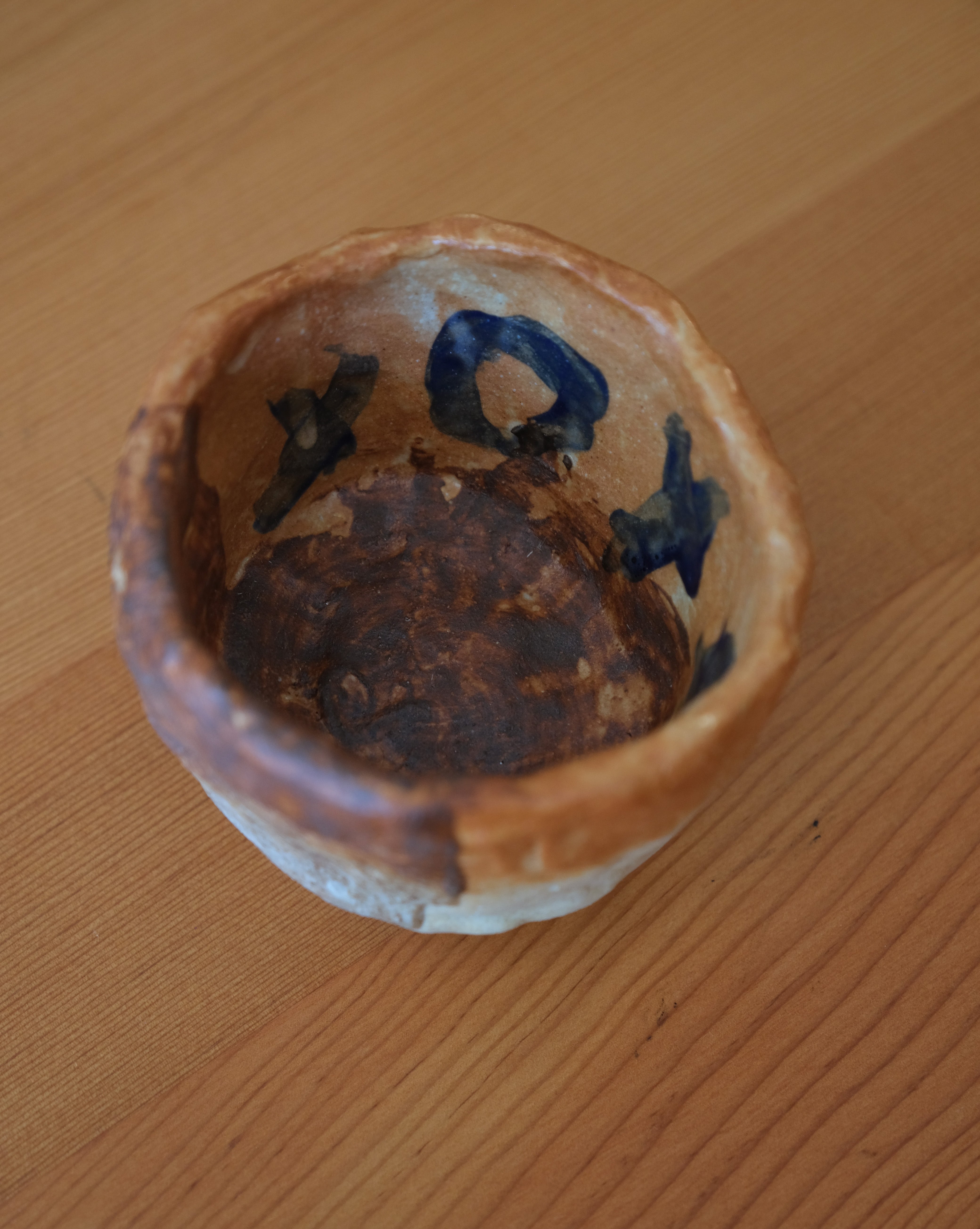 CHAWAN in orange glaze