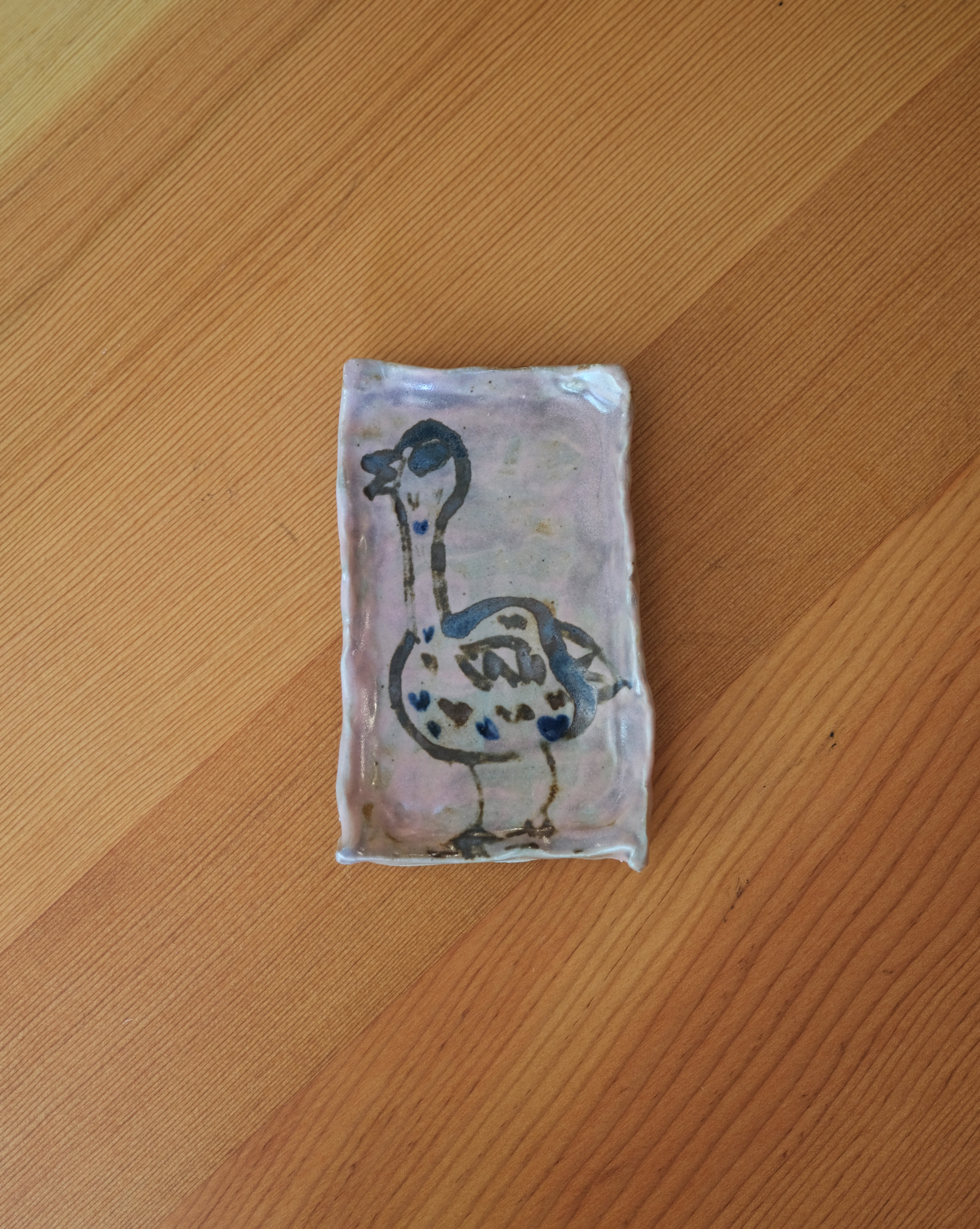 SMALL DISH w/ Bird