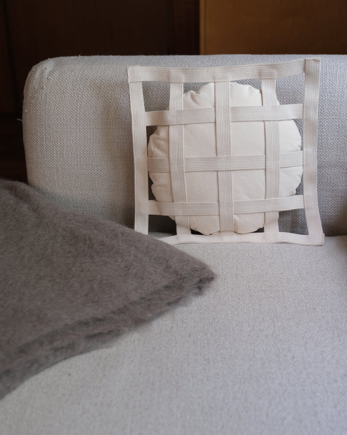 MOHAIR BLANKET - Manuka