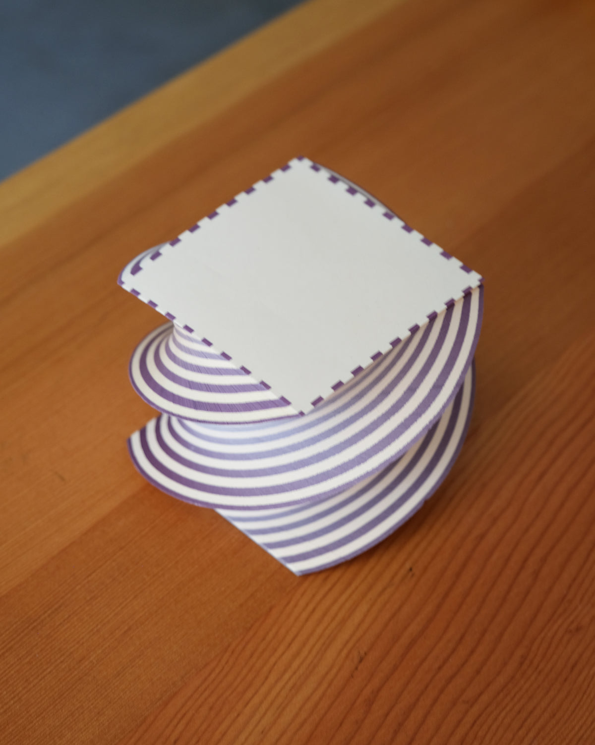 SPIRAL PAD - Purple Dash