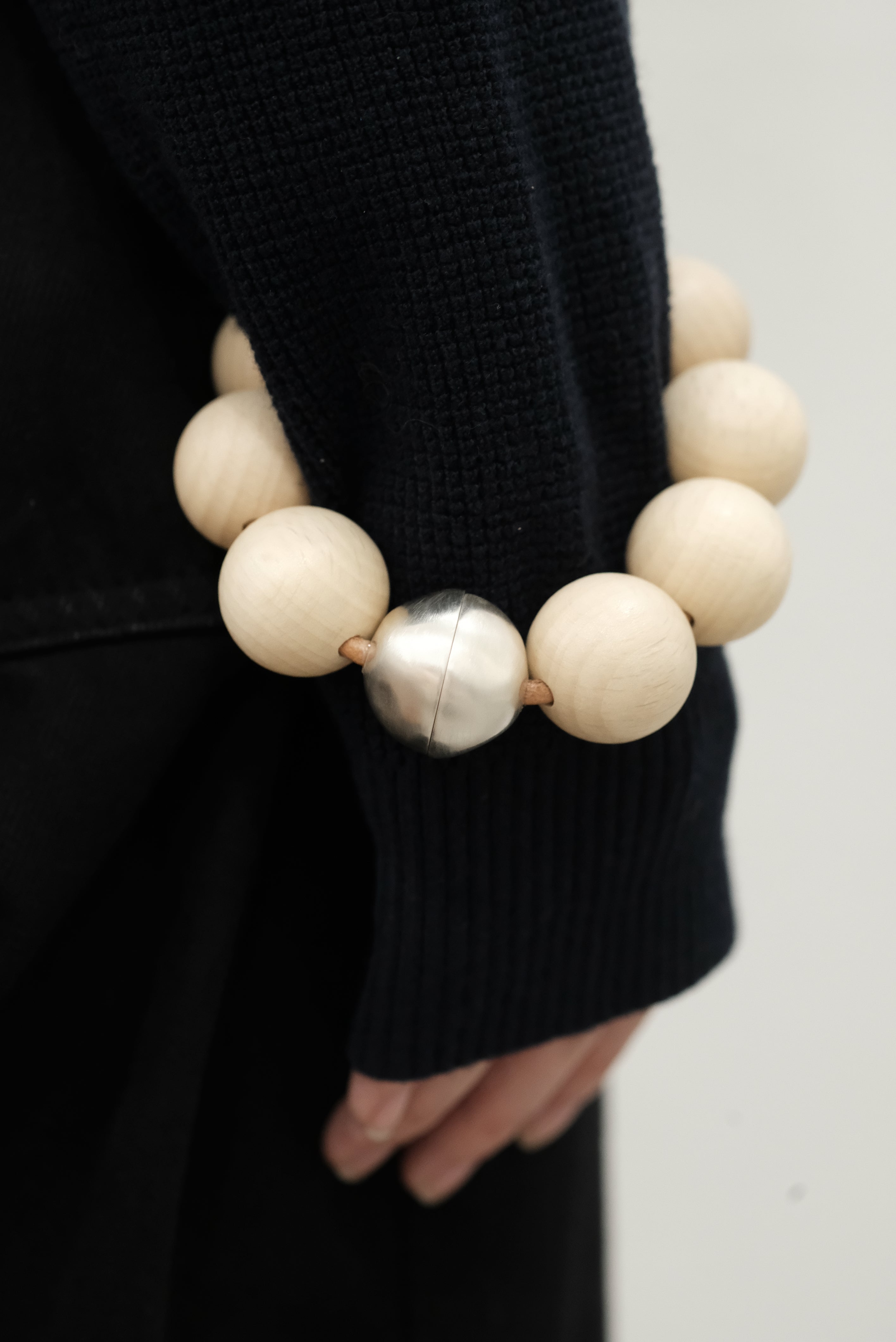 PASO x BB WOOD BALL KEYCHAIN